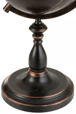 Decoratiune Glob, Metal, Maro, 33x30x64.5 cm [2]