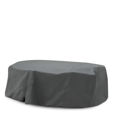 TERASA SI GRADINA - Husa de exterior pentru seturi de masa gri inchis S |L. 265 | W. 155 | H. 85 cm 