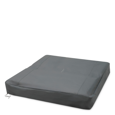 Husa de exterior pentru sezlonguri gri inchis - Dubla |W. 216 | D. 210 | H. 34 cm  [1]