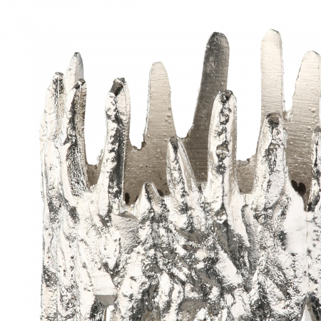 Inel de șervețele, aluminiu, argintie, PU 4, H 5 cm, D 5 cm [1]