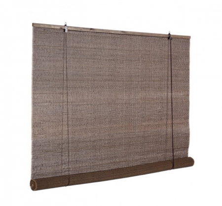 SALE % - Jaluzea Dora, lemn bambus, maro, 150x260 cm