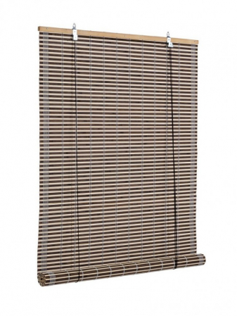 SALE % - Jaluzea Marsiglia, lemn bambus, maro, 90x180 cm