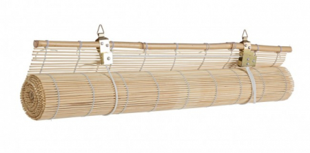 Jaluzea Midollo, lemn bambus, maro, 120x260 cm [2]
