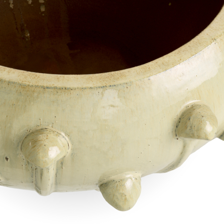 Jardiniera de exterior Mistral cu finisaj nisipos |Ø 89 | H. 45 cm  [4]