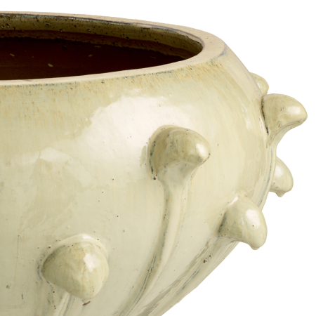 Jardiniera de exterior Mistral cu finisaj nisipos |Ø 89 | H. 45 cm  [2]