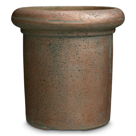 TERASA SI GRADINA - Jardiniera de exterior Verdon cu finisaj bronz |Ø 60 | H. 60 cm 