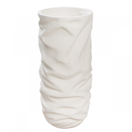 Jardiniera XXL, rotundă, Crush, Magnezia, alb, PU 1, H. 70 cm, D. 33 cm VAZE SI GHIVECE - Jardiniera XXL, rotundă, Crush, Magnezia, alb, PU 1, H. 70 cm, D. 33 cm