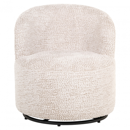 Fotoliu rotativ pentru copii Jackie (Be Lovely 11 crem), Dims: 63.5 x 60.0 x 61.0 cm [3]