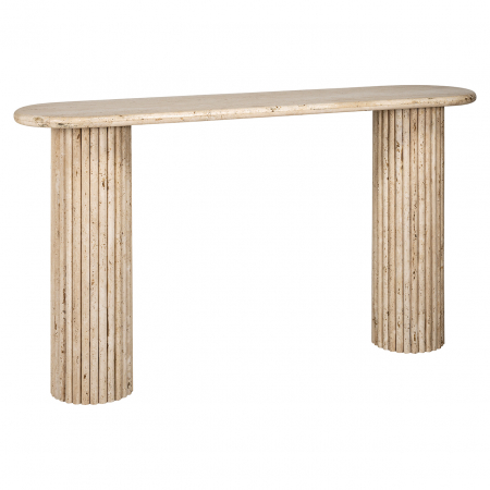 La Cantera - Masa consola La Cantera, Lemn, Maro, 36x150x80 cm