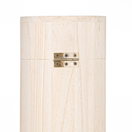 Lada pentru sticle de vin, mare, „Vin”, motiv sticle de vin, lemn, culori naturale, PU 6, H 40 cm, A. 10 cm [1]