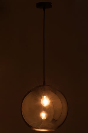 Lampă, Ball, Sticla Oglinda, Argintiu L [2]