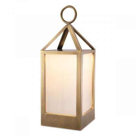 Toate produsele - Lampă de exterior Riserva S finisaj alamă antică, Dimensiuni: L. 16 | W. 16 | H. 45  