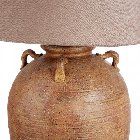 Lampă de masă, Amphora, Rășină sintetică, portocaliu, PU 1, H 76 cm, D 51 cm [1]