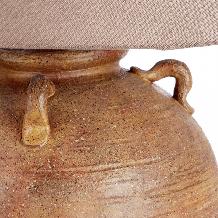 Lampă de masă, Amphora, Rășină sintetică, portocaliu, PU 1, H 76 cm, D 51 cm [2]