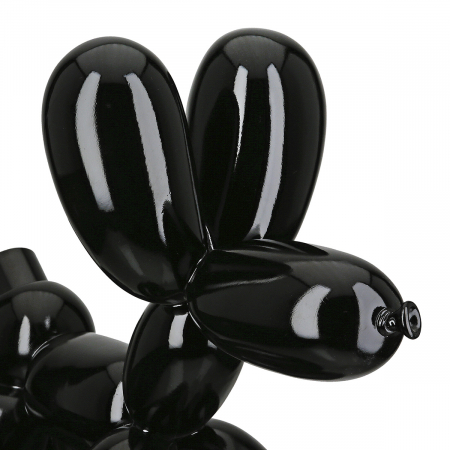 Lampă de masă, Balon, câine, Scotty, Polirășină, negru, PU 1, L. 16 cm, L. 41 cm, H. 35,5 cm [2]