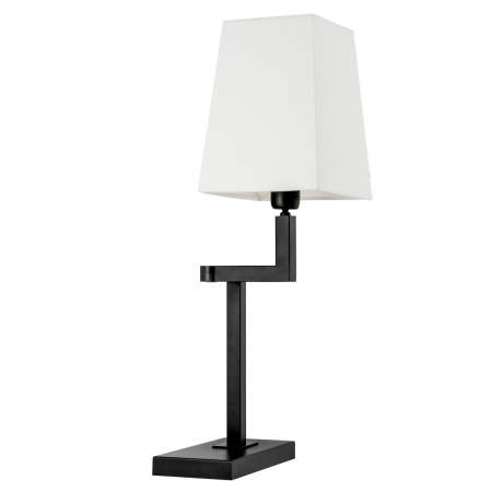 Lampă de masă, Cambell, finisaj bronz, abajur inclus [1]