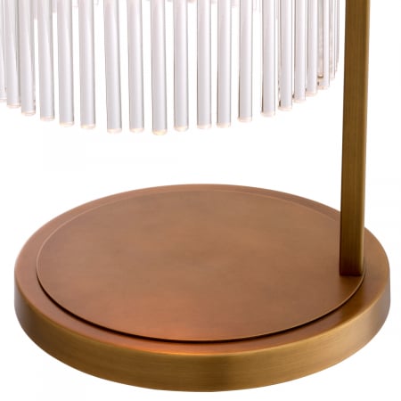 Lampă de masă, Carnero, finisaj din alamă cu aspect vintage, Dims: W. 28 | D. 23.5 | H. 60.5  (CM) [4]