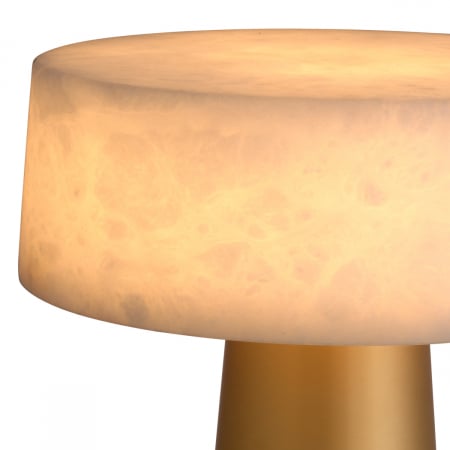 Lampă de masă, Cinco, finisaj din alamă cu aspect vintage, Dims: W. 16 | max W. 33 | H. 43  (CM) [4]