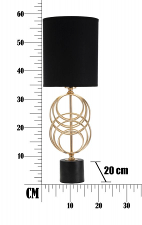 Lampă de masă, CIRCLY, cm ø 20x58,5 [5]