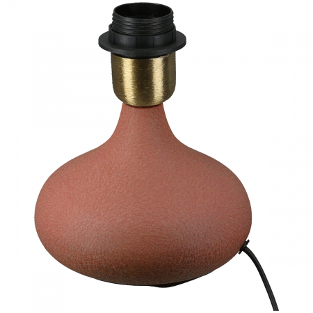 Lampă de masă, Fier, maro ruginiu, PU 1, H 24 cm, D 18 cm [1]