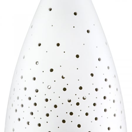 Lampă de masă, Galaxy, Porțelan, alb, PU 1, H. 42 cm, D. 16 cm [1]