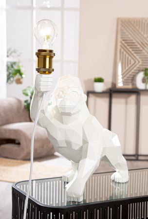 Lampa de masa, Geo, Poly, alb, PU 1, L. 45 cm, L. 21 cm, H. 41 cm [4]