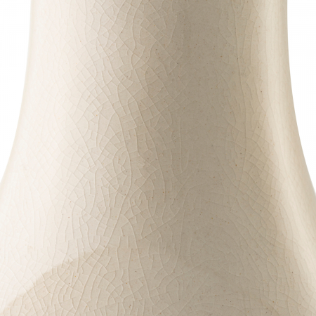Lampă de masă, Jones din ceramică albă trosită, abajur inclus, Dims: W. 40 | max W. 46 | H. 64.5 (CM) [7]