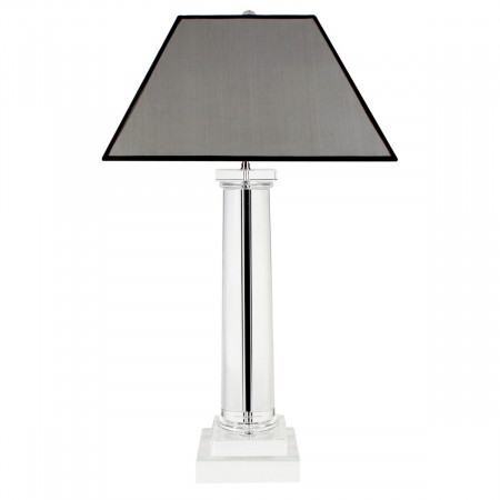 Veioze - Lampă de masă, Kensington Crystal, Dims: W. 18.5 | max W. 46 | H. 85  (CM)
