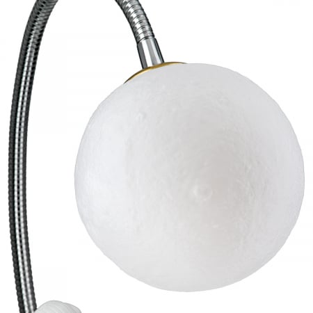 Lampa de masa (LED), Astronaut, Luna, Neil, Polyresin, alb, PU 1, L. 15 cm, L. 25 cm, H. 42 cm [2]