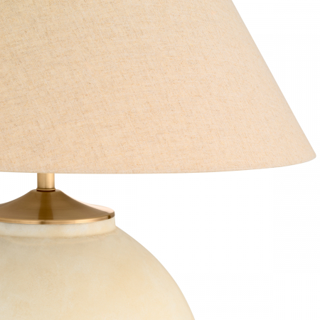 Lampă de masă, Moon Jar, abajur inclus, Dims: W. 45 | max W. 79 | H. 102  (CM) [2]