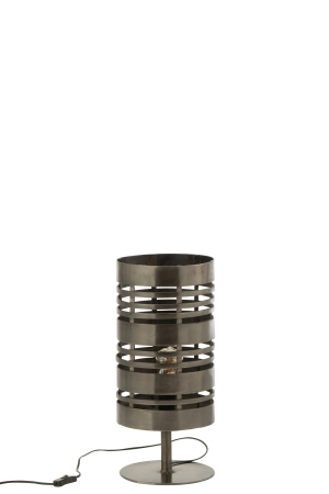 Lampă de masă, Ring, Metal/ Gri [1]