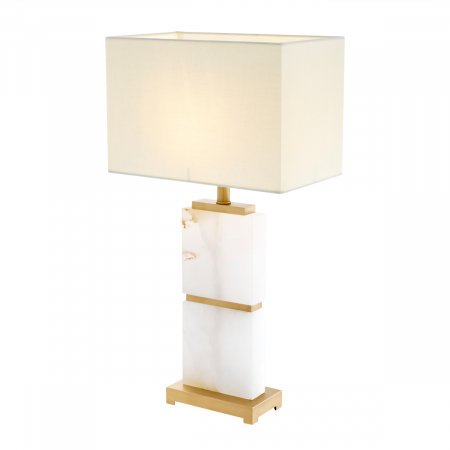 Lampă de masă, Robbins finisaj alamă mat, Dims: W. 20 | max W. 39 | H. 71.5  (CM) [2]