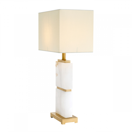 Lampă de masă, Robbins finisaj alamă mat, Dims: W. 20 | max W. 39 | H. 71.5  (CM) [3]
