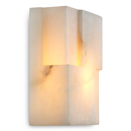 Lampa de perete Fabiano alabastru |W. 19 | D. 9 | H. 24.5 cm  [4]