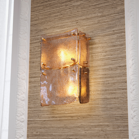 Lampa de perete Laurent cu finisaj alama antica |W. 21 | D. 12.5 | H. 29 cm  [1]