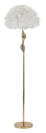 Lampadare - Lampa de podea alba, Slim ø 50x165 cm