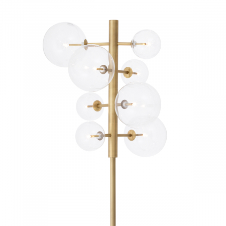 Lampă de podea Argento, finisaj din alamă cu aspect vintage, Dims: Ø 67 | H. 180  (CM) [2]