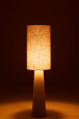 Lampa de podea Ava din fibra de sticla/iuta natur S | L 35X l 35X H 140 cm [3]