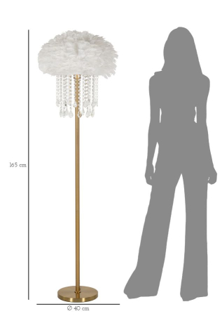 Lampa de podea Diamond cm ø 40x165 [5]