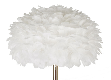 Lampa de podea Feathers subtire alba ø 43x170 cm [1]