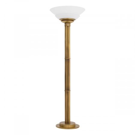Lampă de podea Figaro, finisaj din alamă cu aspect vintage, Dims: W. 40 | max W. 60 | H. 195  (CM) [3]