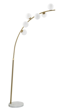 Lampa de podea Glamy Arc 6 Luci, Cm 130X45X220-246 [4]