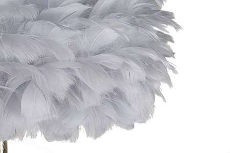 Lampa de podea subtire Feathers, gri, ø 43x170 cm [2]