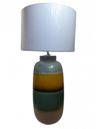 Lampa DUBAI, ceramica, multicolor, 49.5x23.5 cm [0]