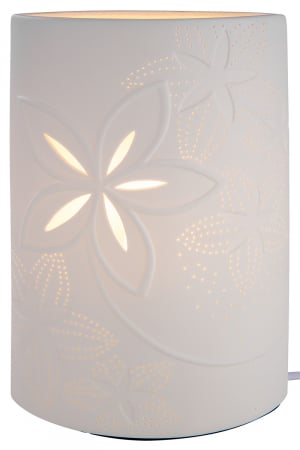 Lampa Ellip Lucky Moments, portelan, alb, 18x28x9 cm [1]