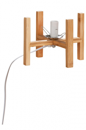 Lampa, SPARKLE STARS, Portelan/Wood, Gri, 24 cm [3]