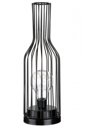 Lampa, VINO, Metal, Negru,10 LED, 9.5X9.5X30 cm [2]