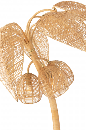Lampadar Coconut 150 cm, Otel/fibre naturale [5]