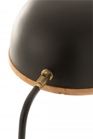 Lampadar Evy, Metal/Fier, Negru, 26x26x130 cm [6]