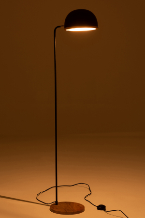 Lampadar Evy, Metal/Fier, Negru, 26x26x130 cm [2]